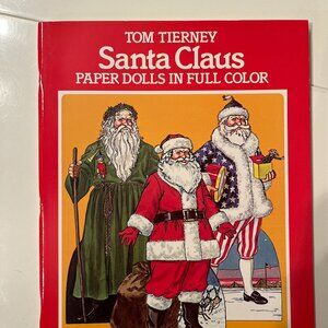 Santa Claus Paper Dolls by Tom Tierney (Dover Publications / 1983 / Vintage Holi